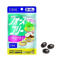 Viên uống dầu dừa giảm cân DHC Forskohlii Soft Capsule gói 40 viên