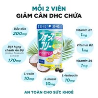 Viên uống dầu dừa hỗ trợ giảm cân DHC Forskohlii Soft Capsule