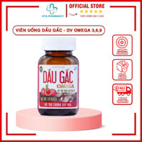 Viên uống Dầu Gấc - DV Omega 3,6,9 - Viên Uống Bổ Mắt Sáng Mắt, Đẹp Da, Chống Lão Hoá