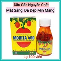 Viên uống dầu gấc Morita hộp 100 viên