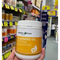 Viên uống dầu hạt lanh Healthy Care Super Flaxseed Oil 1000mg Omega 3-6-9