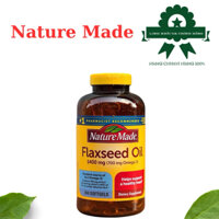 Viên uống Dầu Hạt Lanh Omega 369 Nature Made Flaxseed Oil 1400mg của Mỹ 300 viên