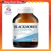 Viên uống dầu hạt lanh Blackmores Flaxseed Oil 1000mg - Hộp 100 viên