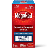 Viên uống dầu Nhuyễn Thể ( Dầu Tôm) Schiff MegaRed Omega-3 Krill oil 300mg 80 viên của Mỹ - Cho một trái tim khỏe mạnh