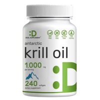 Viên uống dầu nhuyễn thể Deal Supplement Antarctic Krill Oil 1000mg