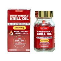 Viên Uống Dầu Nhuyễn Thể Super Krill Oil Omega 3 Eikenbi