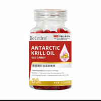 Viên Uống Dầu Nhuyễn Thể Antarctic Krill Oil Hỗ Trợ Chống Oxy Hóa, Cải Thiện Sức Khỏe - Lalashop