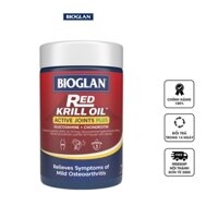 Viên uống dầu nhuyễn thể Bioglan Red Krill Oil Active Joints Plus