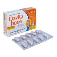 Viên uống Davita Bone DHG giúp xương chắc khỏe (3 vỉ x 10 viên)