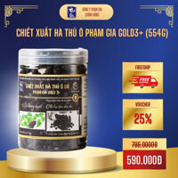 Viên Uống Đen Tóc Đẹp Da Hà Thủ Ô Phạm Gia Đỏ Phạm Gia Gold 3+ - Hộp 554g