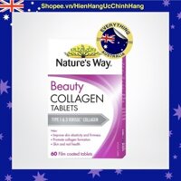 Viên uống đẹp da Beauty Collagen Booster Nature's Way của Úc, 60 viên