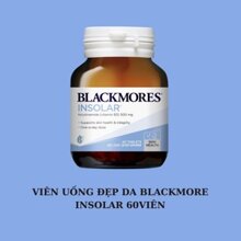 Viên uống đẹp da Blackmores Insolar 60 viên nơi bán giá rẻ nhất ...