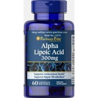 Viên uống đẹp da, chống lão hóa, trẻ hóa da, ngừa tàn nhang, làm sáng da Puritan's Pride Alpha lipoic acid 600mg 60 viên