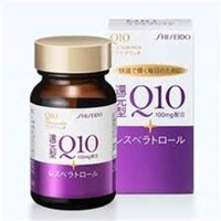 Viên uống đẹp da, chống láo hóa Shiseido Q10 Platinum Rich 100mg