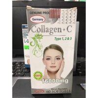 Viên uống đẹp da Collagen+C type 1,2&3