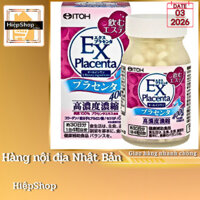 Viên uống đẹp da Ex Placenta 4000mg ITOH Nhật Bản 120 viên