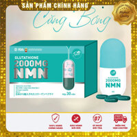 viên uống đẹp da glu 2000 glutathione 2000, viên uống trắng da glutathione 2000mg