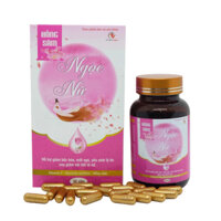 Viên uống đẹp da Hồng Sâm Ngọc Nữ (Chai 30 viên) Giúp làn da luôn trắng hồng, mịn màng, căng bóng.