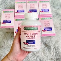 Viên uống đẹp da móng tóc Hair, Skin Nails Nature Bounty
