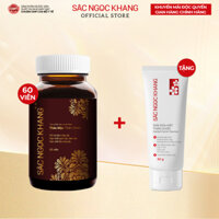 Viên uống đẹp da Sắc Ngọc Khang++ dòng cao cấp giúp chống lão hóa, giảm nám sạm & cân bằng nội tiết tố nữ [Hộp 60v]