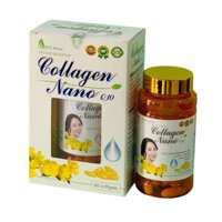 Viên Uống Đẹp Da Supper COLLAGEN NANO Q10 - Hộp 60 Viên -Giúp Đẹp Da , Ngừa Lão Hóa , Sạm , Nám, Vinaphar