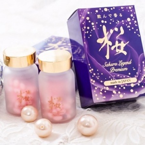 Viên uống đẹp da tỏa hương Sakura Legend Premium 60 viên
