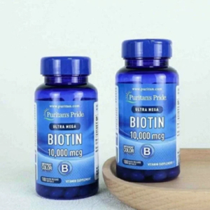 Viên uống đẹp da, tóc, móng Puritan's Pride Ultra Mega Biotin 10.000mcg 50 viên