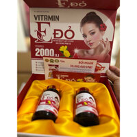VIÊN UỐNG đẹp da trắng da mờ nám VITAMIN E đỏ 60viên