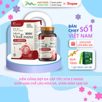 Viên uống đẹp da vitamin E Vita E Nano 8000, giúp hạn chế lão hóa da, nám sạm da, hộp 30 viên - Minh Tiến Pharmacy