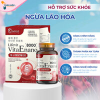 Viên uống đẹp da Vitamin E Nano 8000 hạn chế lão hóa da và nám sạm, làm sáng sâu bên trong - LOẠI 1