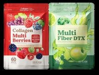 Viên uống Detox Giảm Cân Multi Fiber + Collagen trắng da
