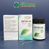 Viên Uống Detoxic Diệt Kí Sinh Trùng / Giun / Sán Nga - Hộp 20 Viên