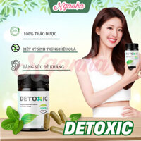 VIÊN UỐNG DETOXIC THẢI ĐỘC DIỆT KÍ SINH TRÙNG NGA CHÍNH HÃNG HỘP 20 VIÊN, LOẠI BỎ HÔI MIỆNG, CẢI THIỆN SỨC KHOẺ TOÀN DIỆ