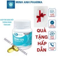 Viên Uống DHA-125 Mega We Care Dầu Cá Ngừ, Hỗ Trợ Phát Triển Não Bộ Và Thị Giác (30 viên)