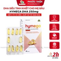 Viên uống DHA cho bà bầu Aplicaps Hymega hộp 30 viên - dha tinh khiết cho mẹ bầu