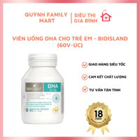 Viên uống DHA cho trẻ em - Bioisland (60v-úc)
