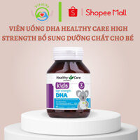Viên uống DHA Orihiro Healthy Care High Strength bổ sung dưỡng chất cho bé lọ 60 viên