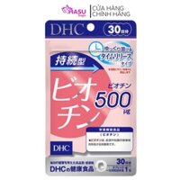 Viên Uống DHC Biotin Ngăn Rụng Tóc Sustained Release Biotin 30 Ngày (30 Viên)