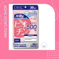 Viên Uống DHC Biotin Ngăn Rụng Tóc Sustained Release Biotin 30 Ngày (30 Viên)