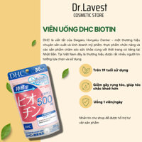 Viên Uống DHC Biotin Ngăn Rụng Tóc Sustained Release Biotin 30 Ngày 30 Viên