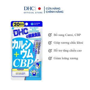 Viên uống DHC bổ sung Canxi Calcium + CBP - 90 ngày