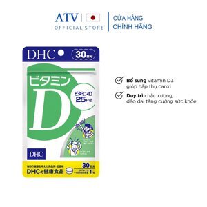 Viên uống DHC bổ sung Canxi Calcium + CBP - 30 ngày