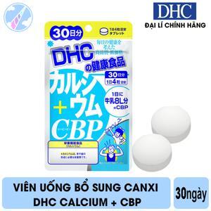 Viên uống DHC bổ sung Canxi Calcium + CBP - 30 ngày