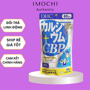 Viên uống DHC bổ sung Canxi Calcium + CBP - 60 ngày