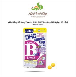 Viên uống DHC bổ sung vitamin B-mix - 60 ngày