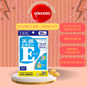Viên uống DHC bổ sung Vitamin E - 60 ngày
