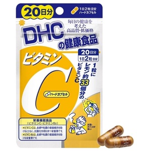 Viên uống DHC bổ sung Vitamin C - 20 ngày