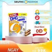 Viên uống DHC Bổ sung Vitamin C Nhật Bản 30 & 90 ngày (90 & 180v/gói)