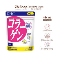 Viên uống DHC Collagen chống lão hóa, trẻ hóa làn da, giảm nhăn, săn chắc - đủ size