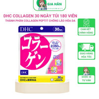 Viên uống DHC Collagen chống lão hóa, trẻ hóa làn da, giảm nhăn, săn chắc Túi 180 viên